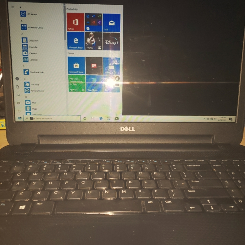 Dell laptop